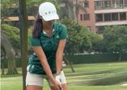 Mara Dajer se ubica tercera en el inicio del golf en los Juegos Bolivarianos