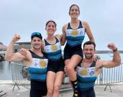 Uruguay suma tres medallas más en los Juegos Bolivarianos de Lima: el oro fue del remo