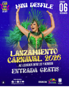 Carnaval 2026 en Artigas /Comienza la fiesta con un mini desfile de escuelas de samba