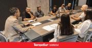 Reunión con agrupaciones de taxistas para analizar la situación del sector