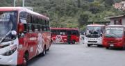 Noticias Medellín: Pasajeros prefieren bajarse de los buses por los tacos