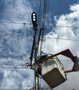 Rehabilitado el alumbrado público en Ciudad Alianza