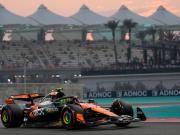Lando Norris dio un paso al frente en el inicio del GP de Abu Dhabi y en McLaren ya tienen claro que el enemigo es Max Verstappen