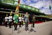 El Presidente Rodrigo Paz participa del acto de egreso de la Academia Nacional de Policía