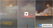 Incendio en plena losa obliga a evacuar de emergencia un avión Latam en Brasil