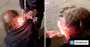 Indignación en España por video donde menores le prenden fuego al pelo de hombre en situación de calle