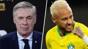 Carlo Ancelotti elogia a rival de Brasil en el Mundial, nombra el partido más difícil y da seca respuesta sobre el futuro de Neymar en la selección
