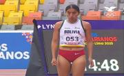 Valeria Quispe logra la primera medalla de oro para Bolivia