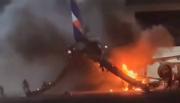 Evacúan a 169 pasajeros de vuelo de LATAM Airlines en San Pablo tras incendio en equipo de carga