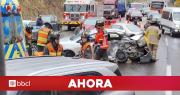 Un muerto y al menos tres lesionadas tras colisión múltiple en Ruta Las Palmas