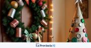 Cinco adornos navideños con materiales reciclados: ideas simples, lindas y económicas
