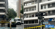 Hombre resultó herido en su pierna por bala loca en pleno centro de Santiago