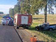 Murió un argentino al chocar de frente contra un camión en una ruta de Uruguay