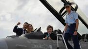 Javier Milei: “Los F-16 son los nuevos custodios del espacio aéreo argentino”