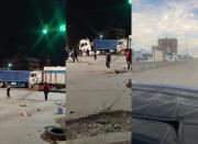 Escasez de carburante desata bloqueos y tensión en transportistas