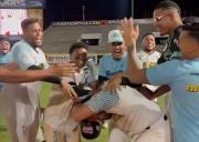 Bravos selló épico triunfo en el décimo inning ante Leones