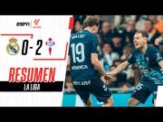 Video, mejores jugadas y goles del Real Madrid vs. Celta (0-2) por LaLiga