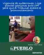 Vigencia de nubarrones: Liga planteó gestiones ante OFI para que el Tribunal acelere el pronunciamiento ‣ Eleazar José Silva