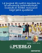 La pugna de cuatro equipos en la secuencia internacional: Cuando el fútbol Inclusivo llegó para quedarse ‣ Eleazar José Silva