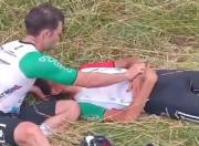 Ciclismo: Vuelta de los Santorales quedó trunca por un vehículo que atropelló ciclistas