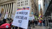 En más de 65 ciudades del mundo protestaron contra la escalada de guerra de Trump en contra de Venezuela