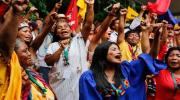 (VIDEO) Pueblos indígenas alzan su voz por la paz y la soberanía de Venezuela