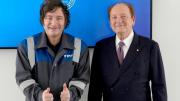 Javier Milei recibió en Olivos al premio Nobel Robert C. Merton