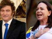 Milei viaja a Noruega para apoyar el Nobel de la Paz a la opositora Corina Machado