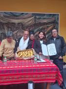 Diputada Chuquimia distingue al Sindicato de Trabajadores Gastronómicos de La Paz
