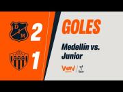 Medellín vs. Junior (2-1): goles, video y resumen por la Liga BetPlay 2025