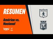 América vs. Nacional (3-2): goles, video y resumen por la Liga BetPlay 2025