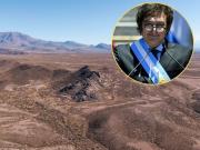 Milei apoyó la inversión minera en Mendoza en vísperas de una votación decisiva
