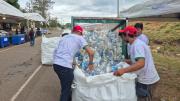 Itaipú apoyó el Operativo Caacupé 2025 con limpieza, reciclaje y donación de insumos