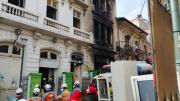 Felcc investiga incendio en casa colonial de la calle Sagarnaga y citará a víctimas