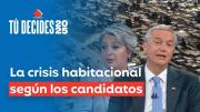 Jara y Kast en debate Anatel: La crisis habitacional según los candidatos