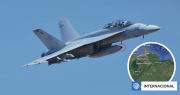 Aviones F-18 de EEUU sobrevolaron espacio aéreo de Venezuela este martes, según medio estadounidense