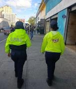 PNB refuerza seguridad con patrullaje a pie en el centro de Maracay