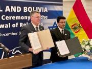 Bolivia e Israel reanudan relaciones diplomáticas y abren una nueva etapa de cooperación