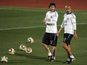 Milito vs Verón, el otro duelo detrás de la final entre Racing y Estudiantes: de ídolos a presidentes, con un pasado común en la Selección