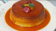 Curso navideño: El paso a paso del flan con frutas