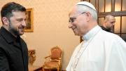 El Papa recibió a Zelenski y abogó por la paz en Ucrania, los niños y los prisioneros