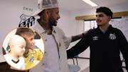 Neymar emocionó a los fanáticos del fútbol: se reencontró con niño con leucemia al que le dedicó gol en 2012