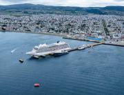 Recalada de grandes cruceros reaviva debate por feriados irrenunciables en Punta Arenas