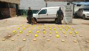 Ocultaba más de 52 kilos de cocaína en un doble fondo y quedó detenido en Jujuy