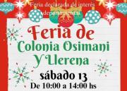 Sábado 13 /Feria de Colonia Osimani es la última de este año