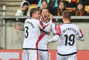 Conference League: Rayo Vallecano venció al Jagiellonia con golazo de Pacha Espino