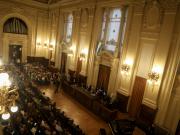 El Colegio Nacional de Buenos Aires reabrió su Aula Magna con un acto a puro reencuentro y emoción