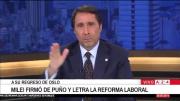 Falaz defensa de Feinmann a la reforma laboral: para justificarla, citó una frase que hizo famosa Donald Trump