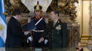 El Presidente tomó juramento a Carlos Presti como ministro de Defensa