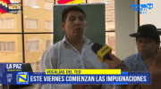 Elección de vocales en La Paz pasa a etapa de impugnaciones